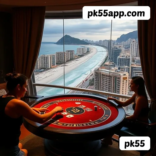 Aplicativo móvel pk55 para iOS e Android